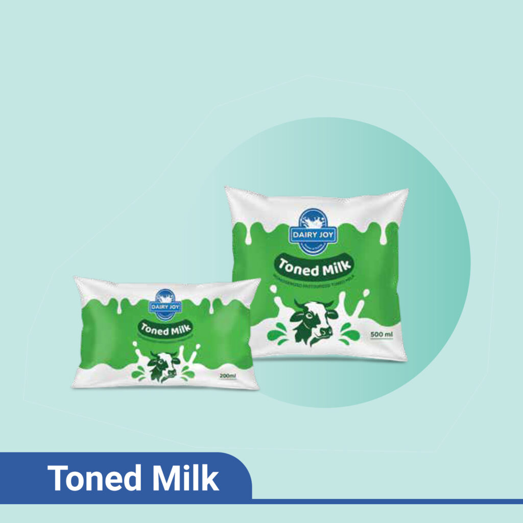 toned milk